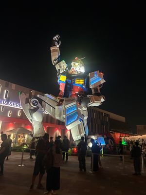夜の万博も素敵でした