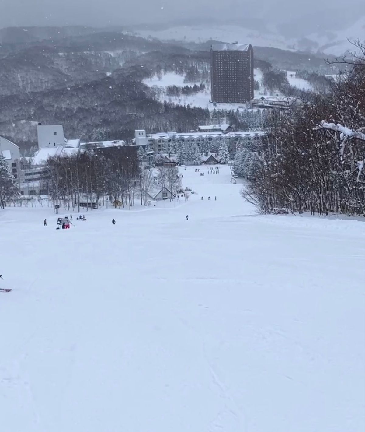 ルスツリゾート
ホテル＆コンベンション

雪はそこまで降っていなかったもの...