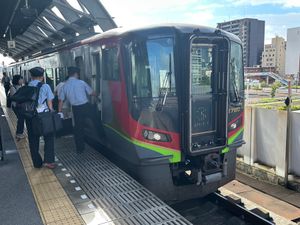 岡山からマリンライナーとしまんとを乗継ぎ高知へ
途中小歩危が懐かしい