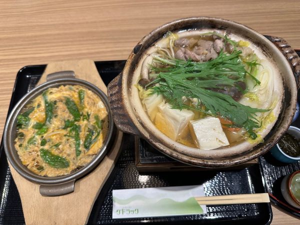 日本・高知県「高知旅行（龍馬パスポート）」の写真：２日目
ごめんけんかしゃも鍋とししとうの...