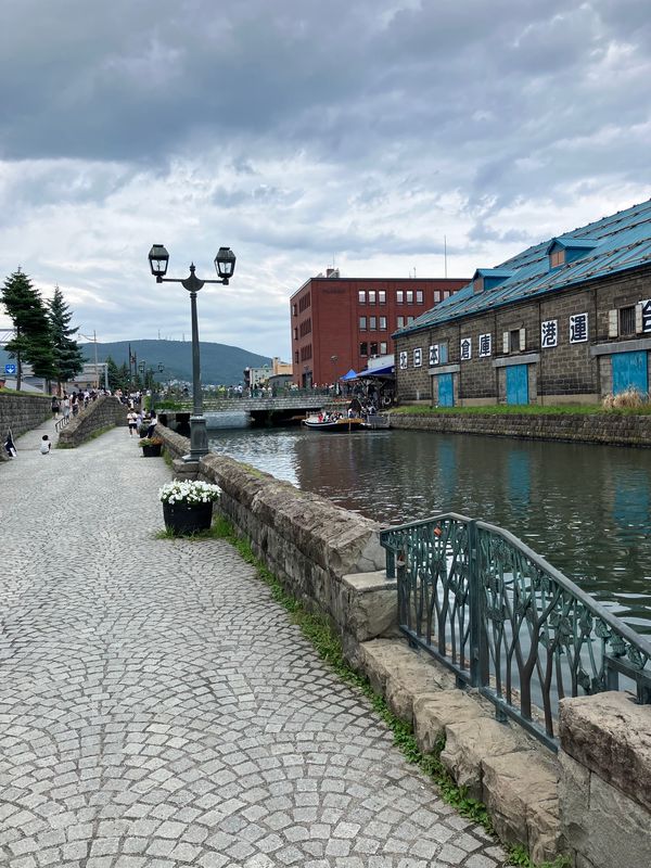 日本・北海道「2025北海道旅行」の写真：小樽運河