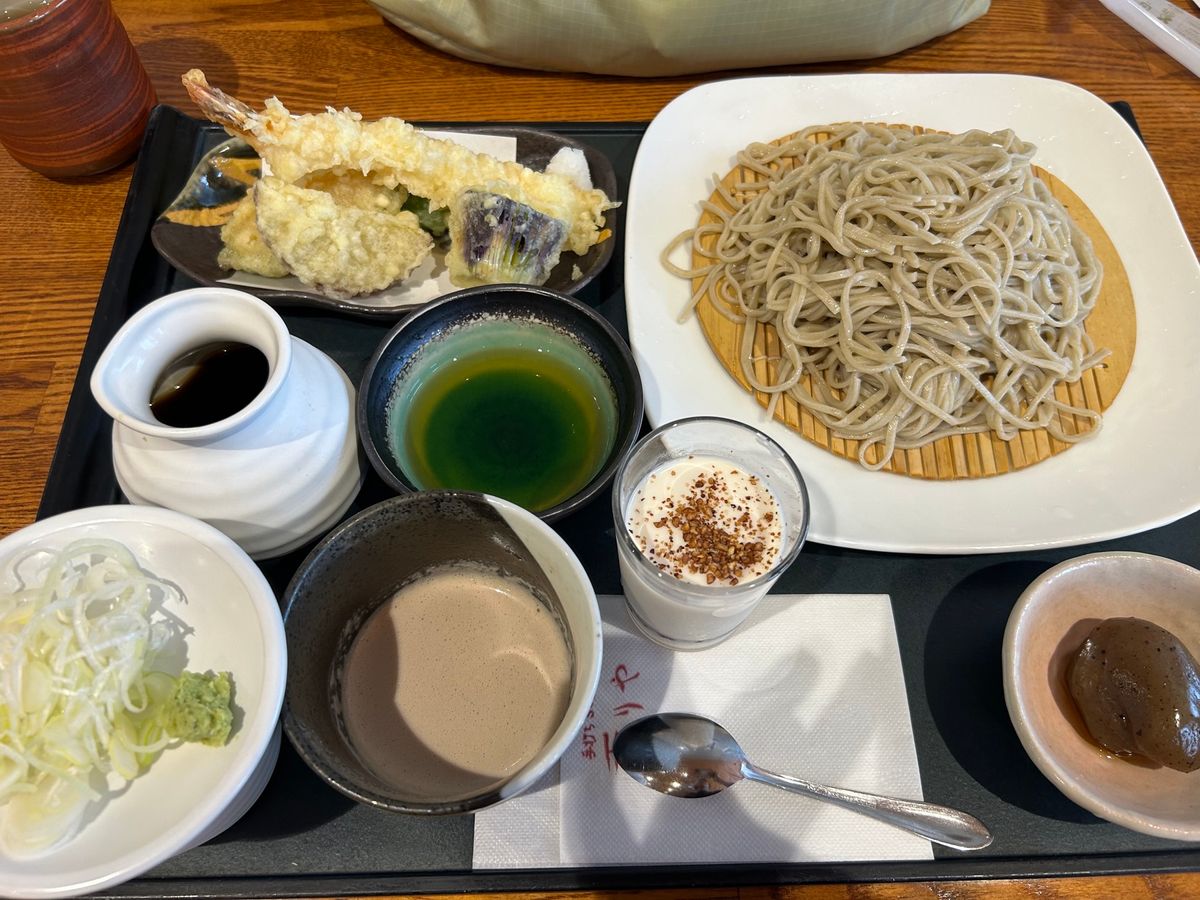 まず初め発地市庭のお蕎麦から😊
随分前に行ったタリアセン…前は無料だったような…