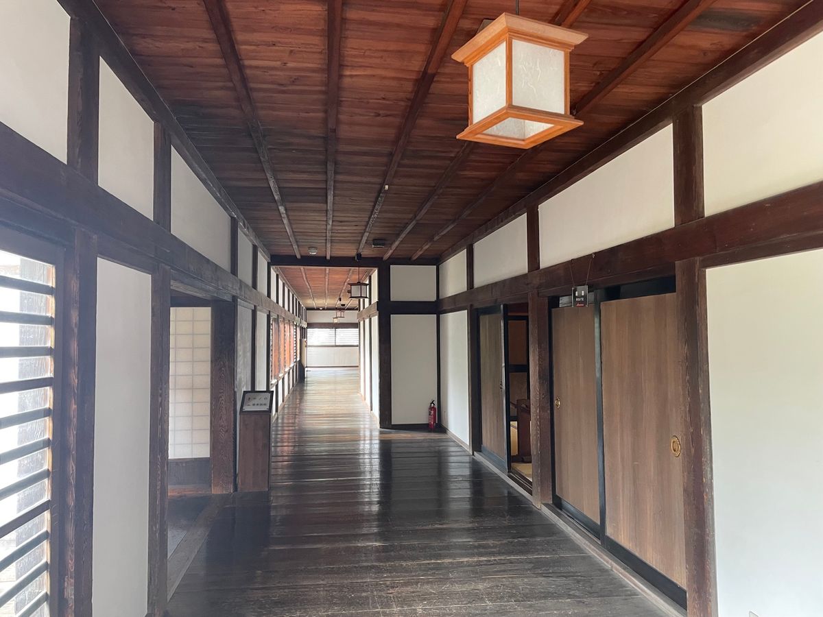 川越城本丸御殿へ。見学料金100円は安い！