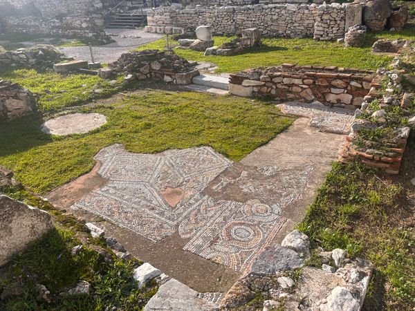 ギリシャ・アテネ「ギリシャ旅行」の写真：ハドリアヌスの図書館