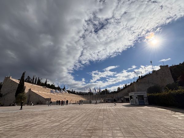 ギリシャ・アテネ「ギリシャ旅行」の写真：パナシナイコ・スタジアム