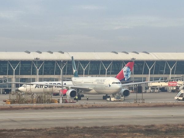 中国・上海浦東国際空港「中国トランジット」の写真