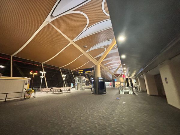 中国・上海浦東国際空港「中国トランジット」の写真