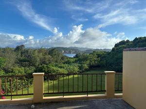 ホテルからの景色と由布島