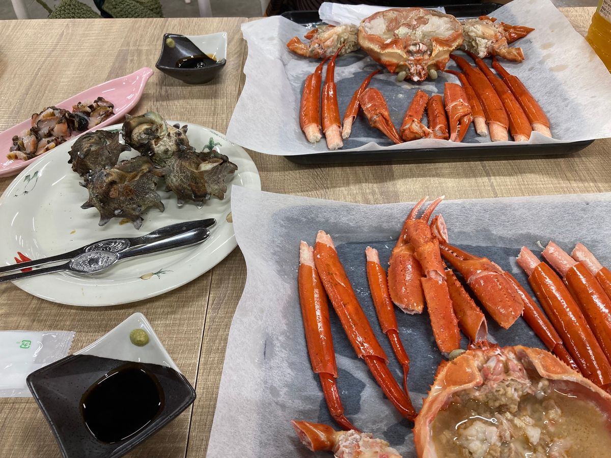 カニは大満足
鬼太郎ロードも地味に良かった