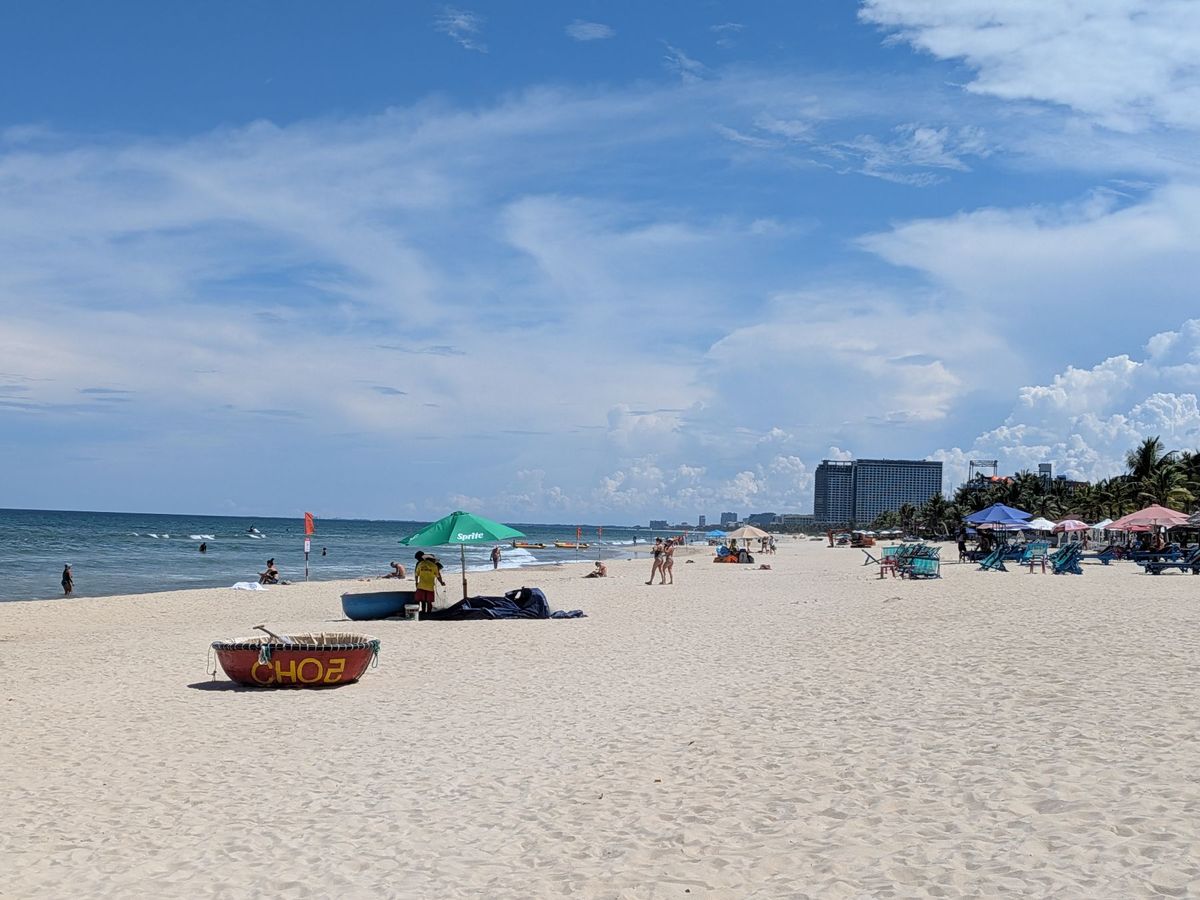 ホテルプール、ミーケビーチ