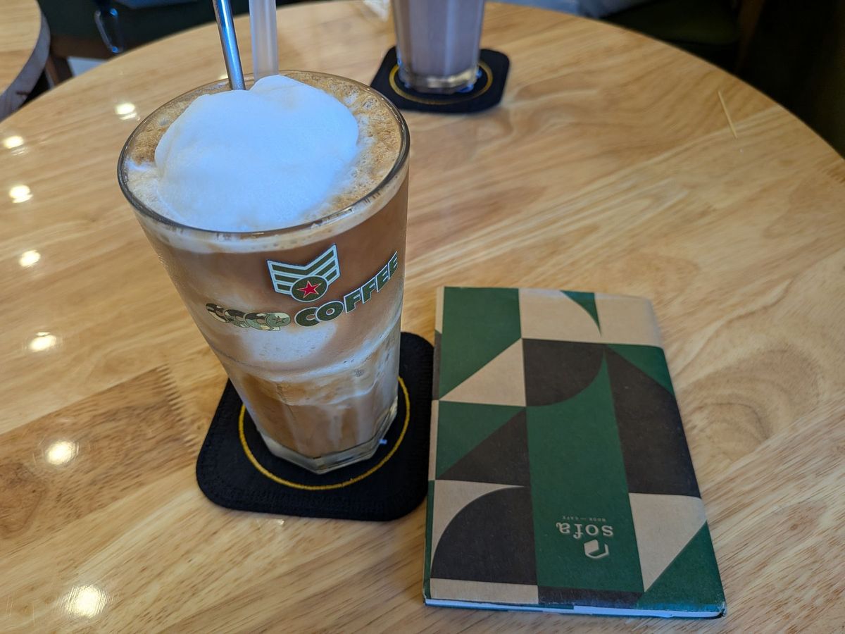 ダナン市内のCCCPカフェ