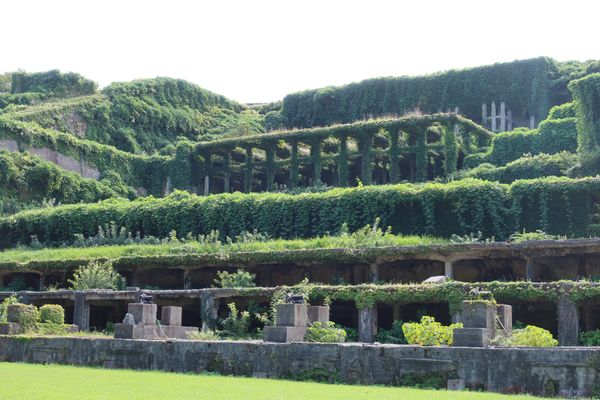 日本・青森県「佐渡島旅行⛴️」の写真：佐渡金山見学のあとは、佐渡のラピュタと言...