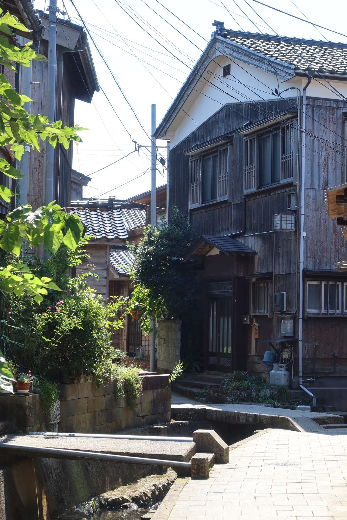 5日目（佐渡4日目）
朝から宿根木のまちを歩く。
矢島のたらい舟に乗ってみた。