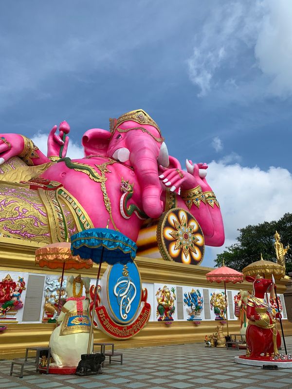 タイ・バンコク「タイ散策」の写真：ガネーシャ