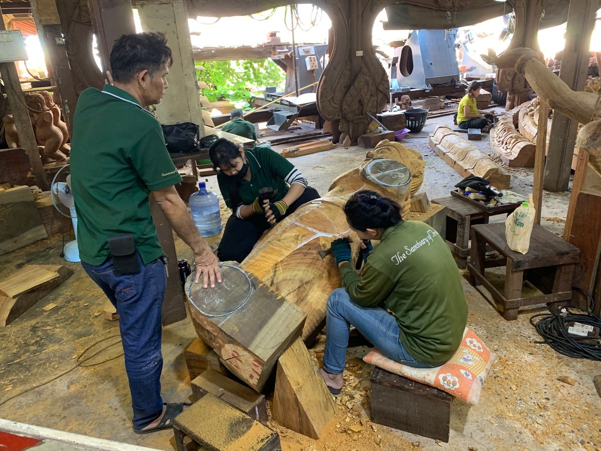 彫刻の技術はすごい