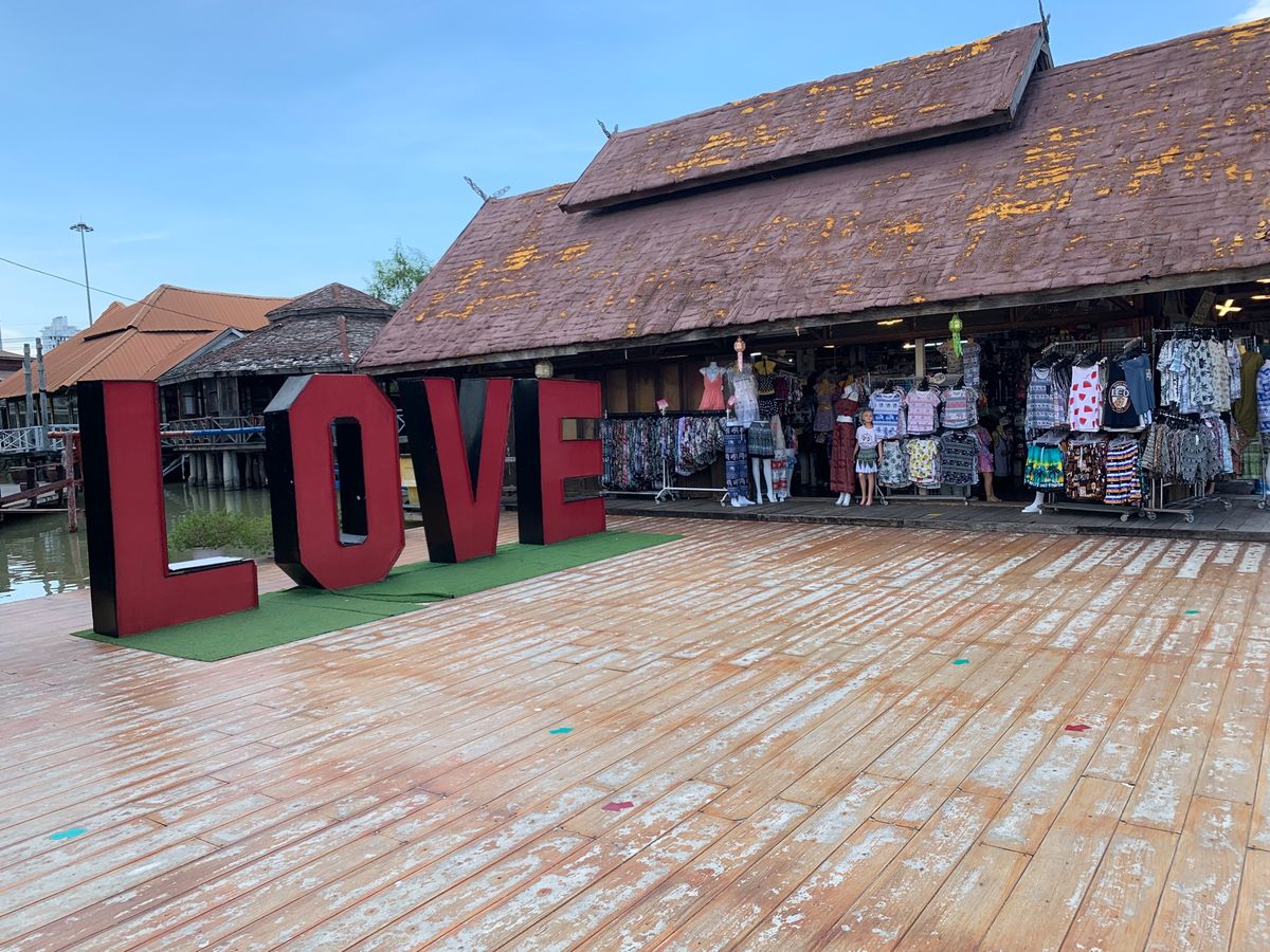 パタヤ水上マーケット