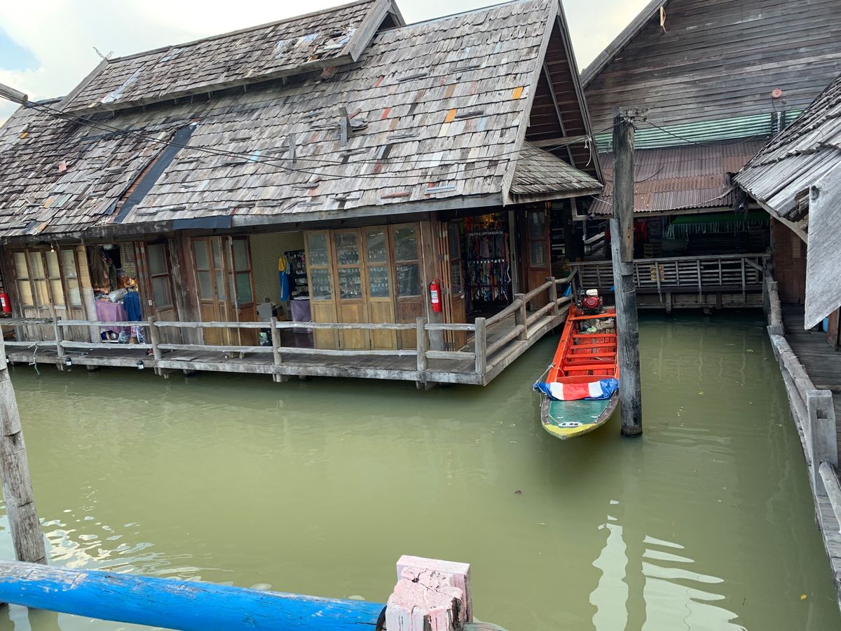 パタヤ水上マーケット