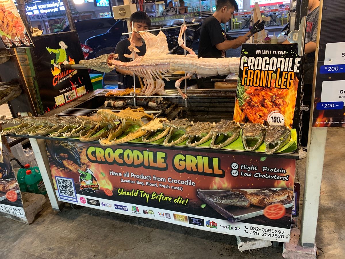 屋台で夕飯🍽️