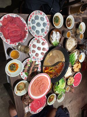 シラチャで火鍋
