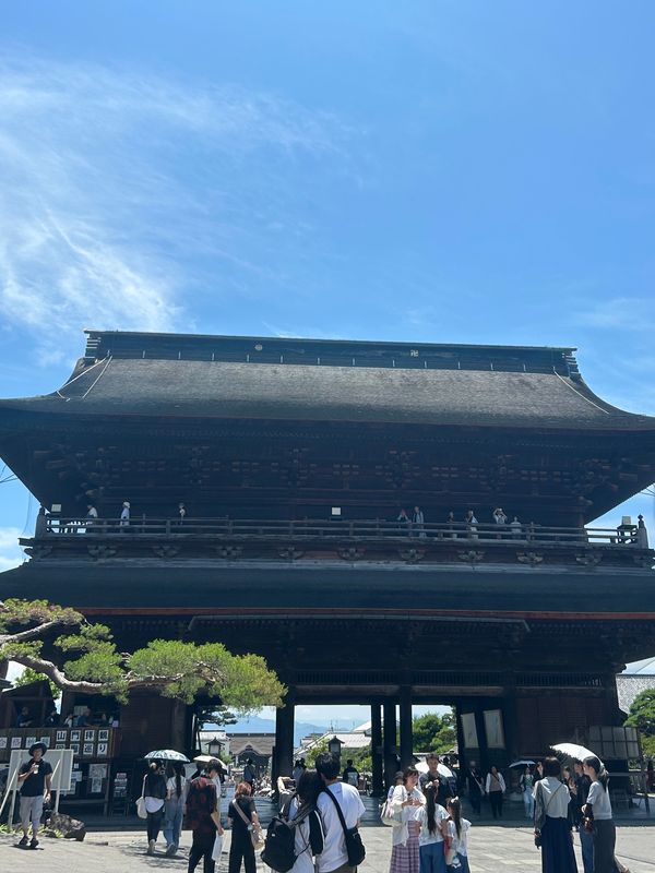 日本・長野県「善光寺」の写真