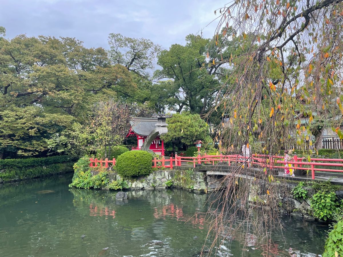 三島大社を参拝。