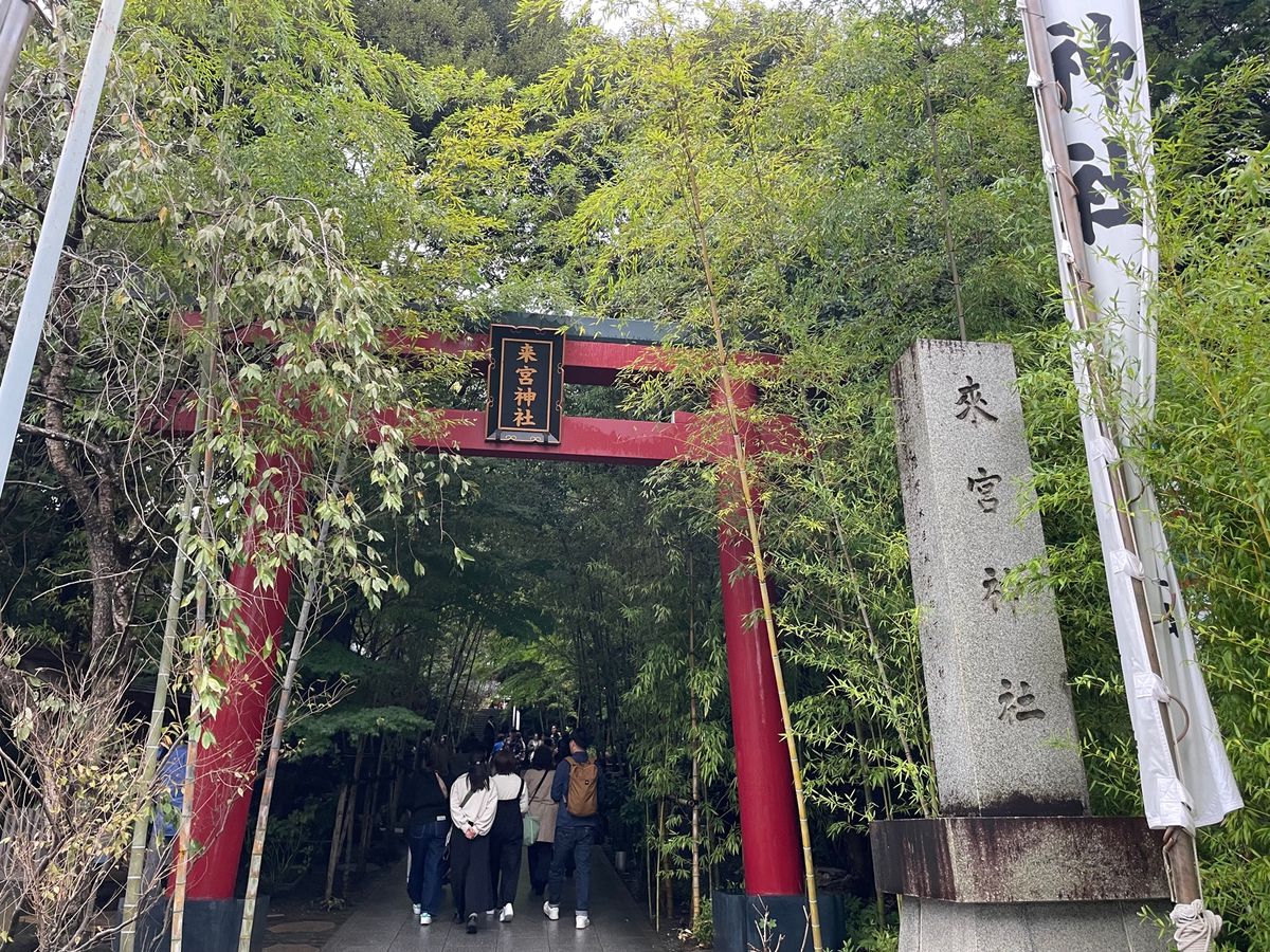 その後は熱海のパワースポット、来宮神社を参拝しました