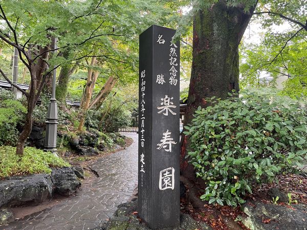 日本・伊豆「2025年・伊豆修善寺温泉」の写真：三島駅近くにある楽寿園も見学してきました。