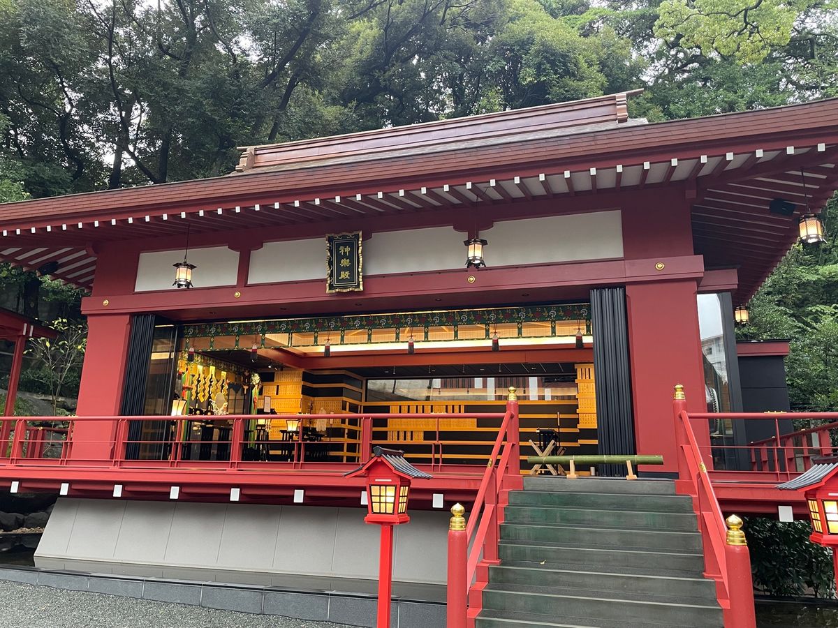 その後は熱海のパワースポット、来宮神社を参拝しました