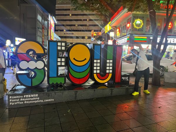 大韓民国 (韓国)・ソウル「夏休み韓国家族旅行」の写真：美味しいものたくさん食べました。