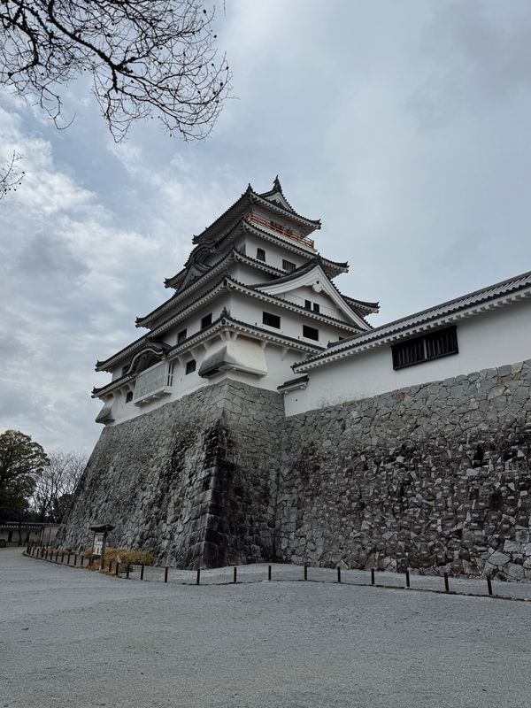 日本・佐賀県「佐賀県　呼子のイカと焼き物の旅」の写真：佐賀県　唐津市
●唐津城
唐津城の天守閣...