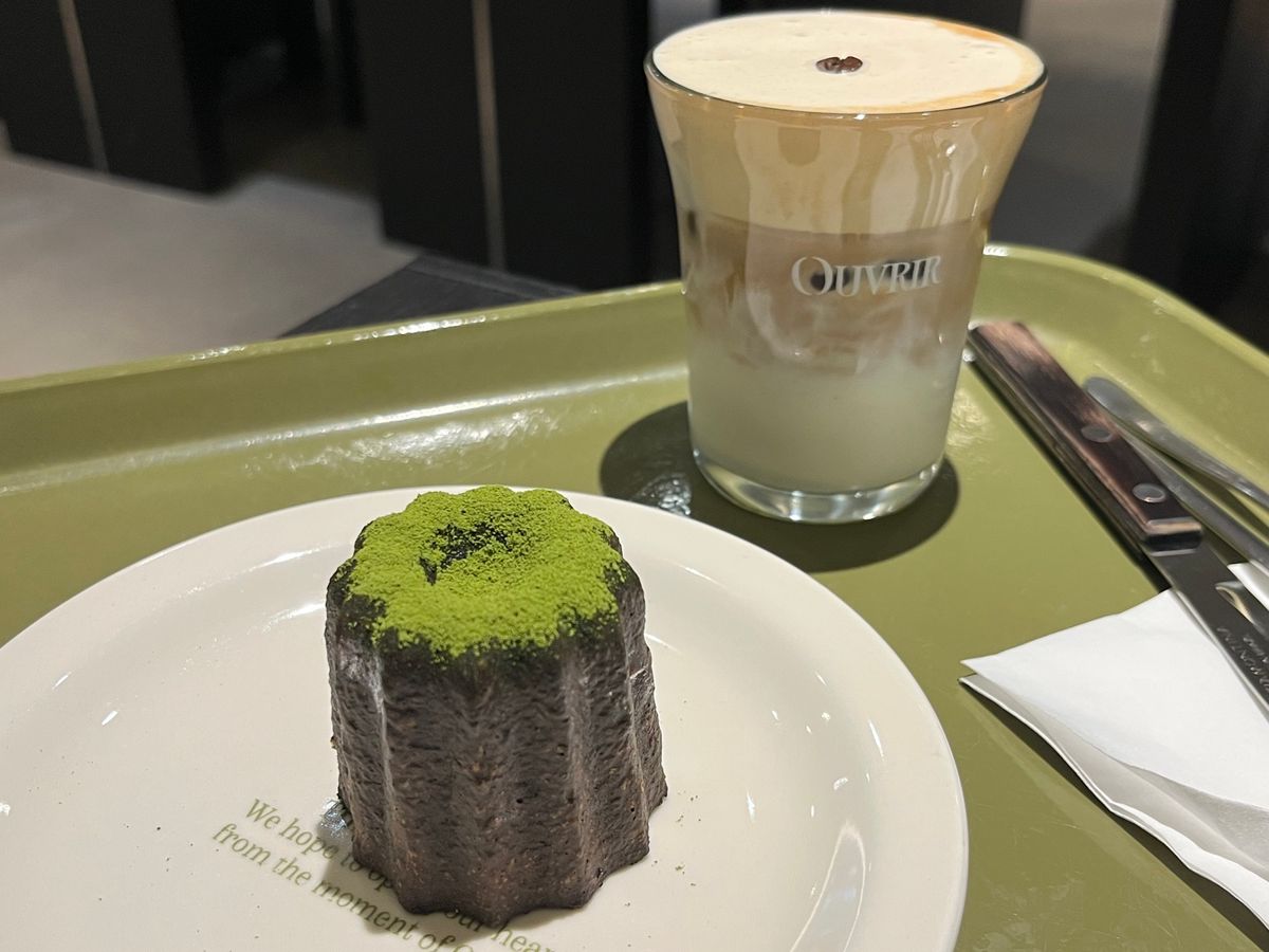 またまた抹茶
抹茶カヌレ