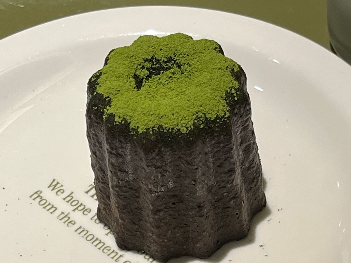 またまた抹茶
抹茶カヌレ