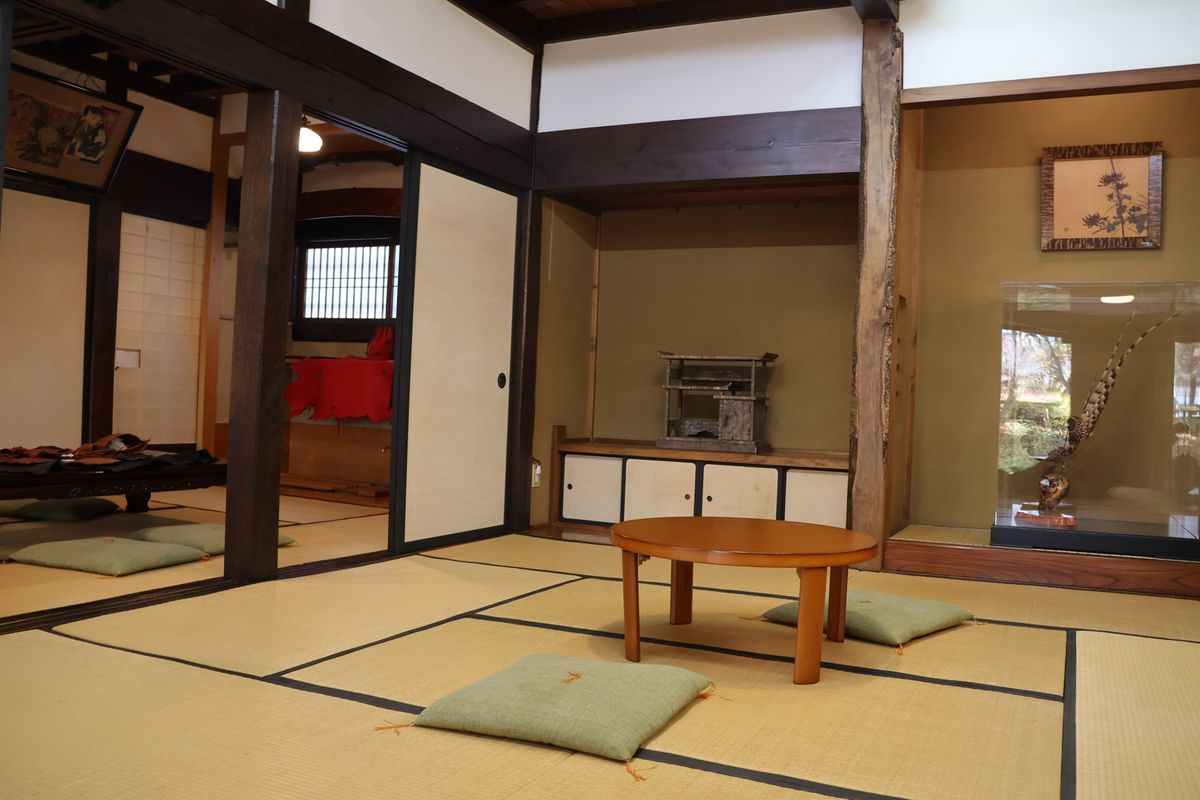 青柳家。角館で一番大きな武家屋敷だと思います。