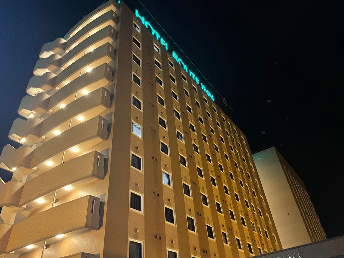 この日のホテルは能代のルートインでした。