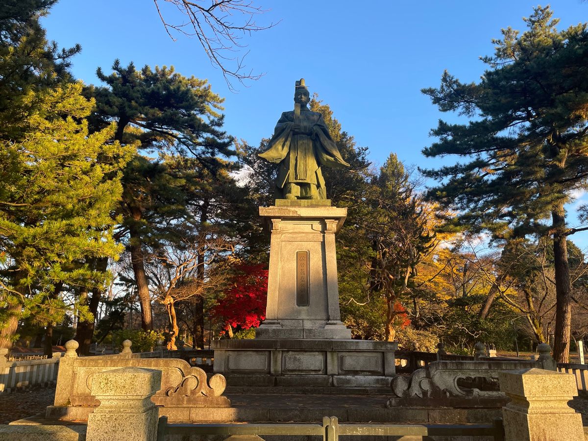 翌日も早朝に千秋公園を散策。