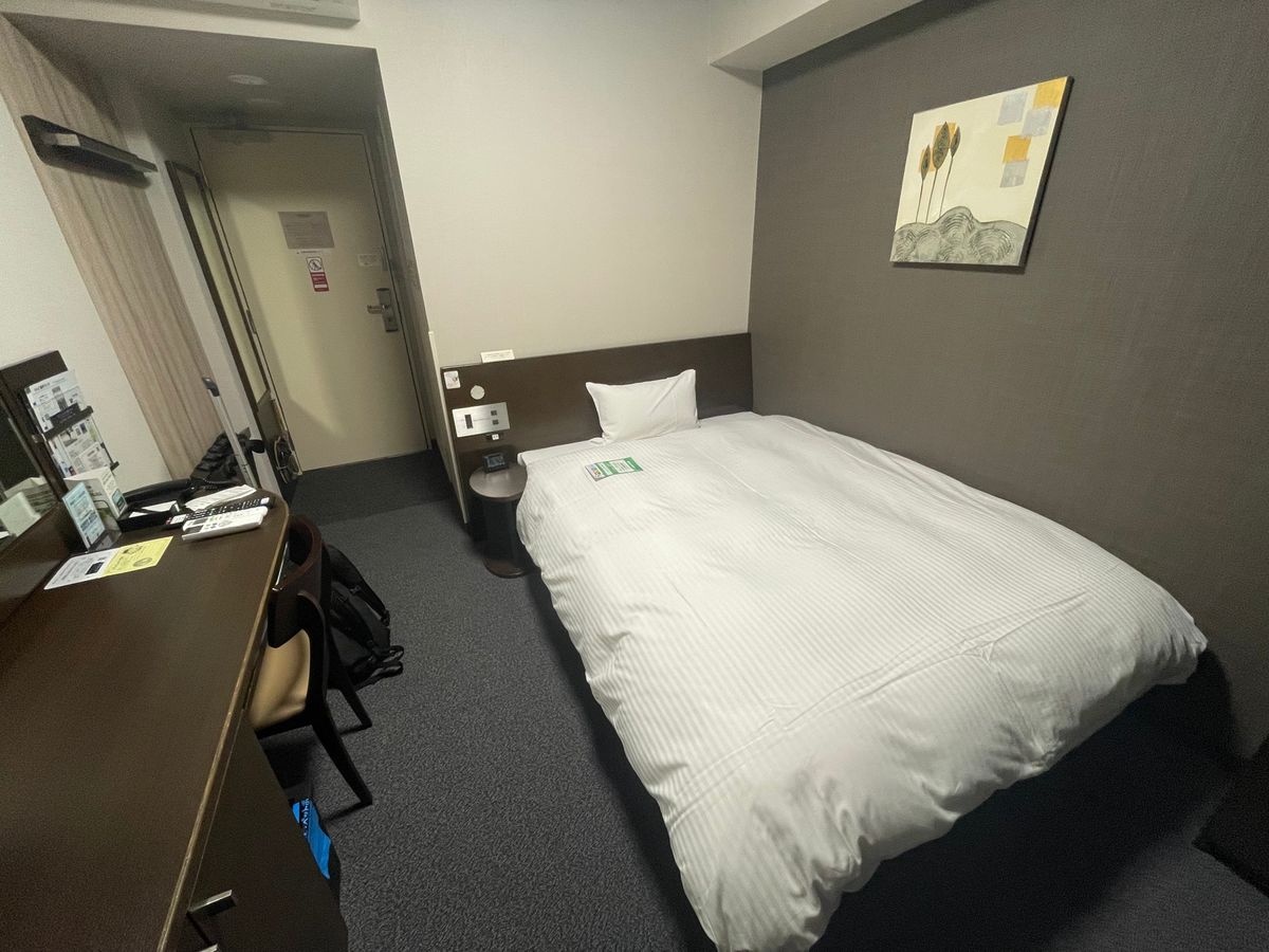 この日のホテルは能代のルートインでした。