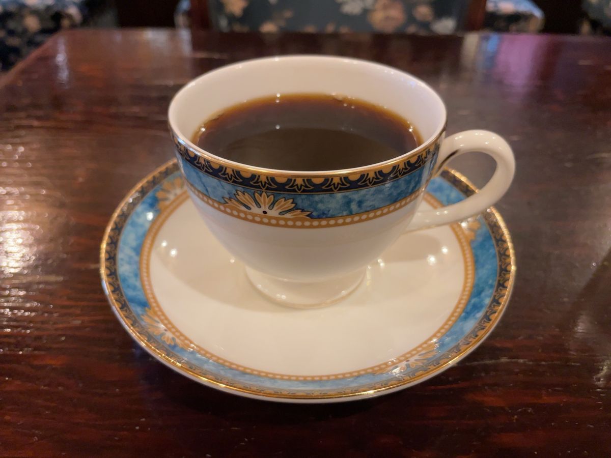 ランチの後はコーヒータイム。