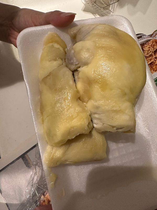 香港・尖沙咀「NRT ✈︎ HKG ✈︎ NRT」の写真：晩御飯は自宅で済まして、デザートはドリア...