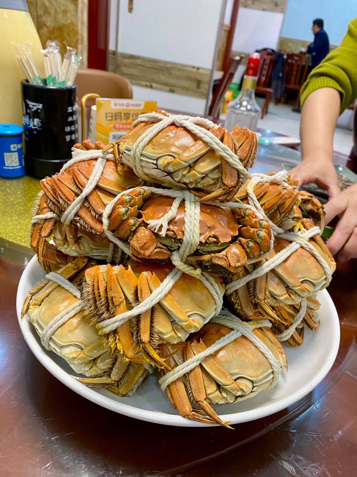 上海蟹の季節でした🦀