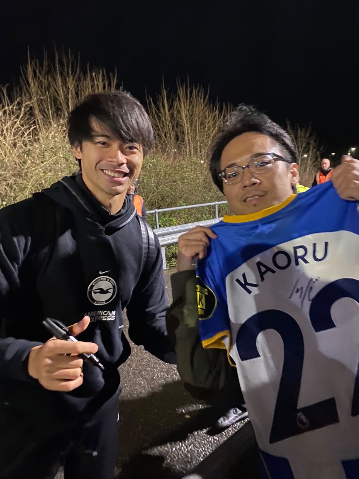 三笘選手に会いに⚽️