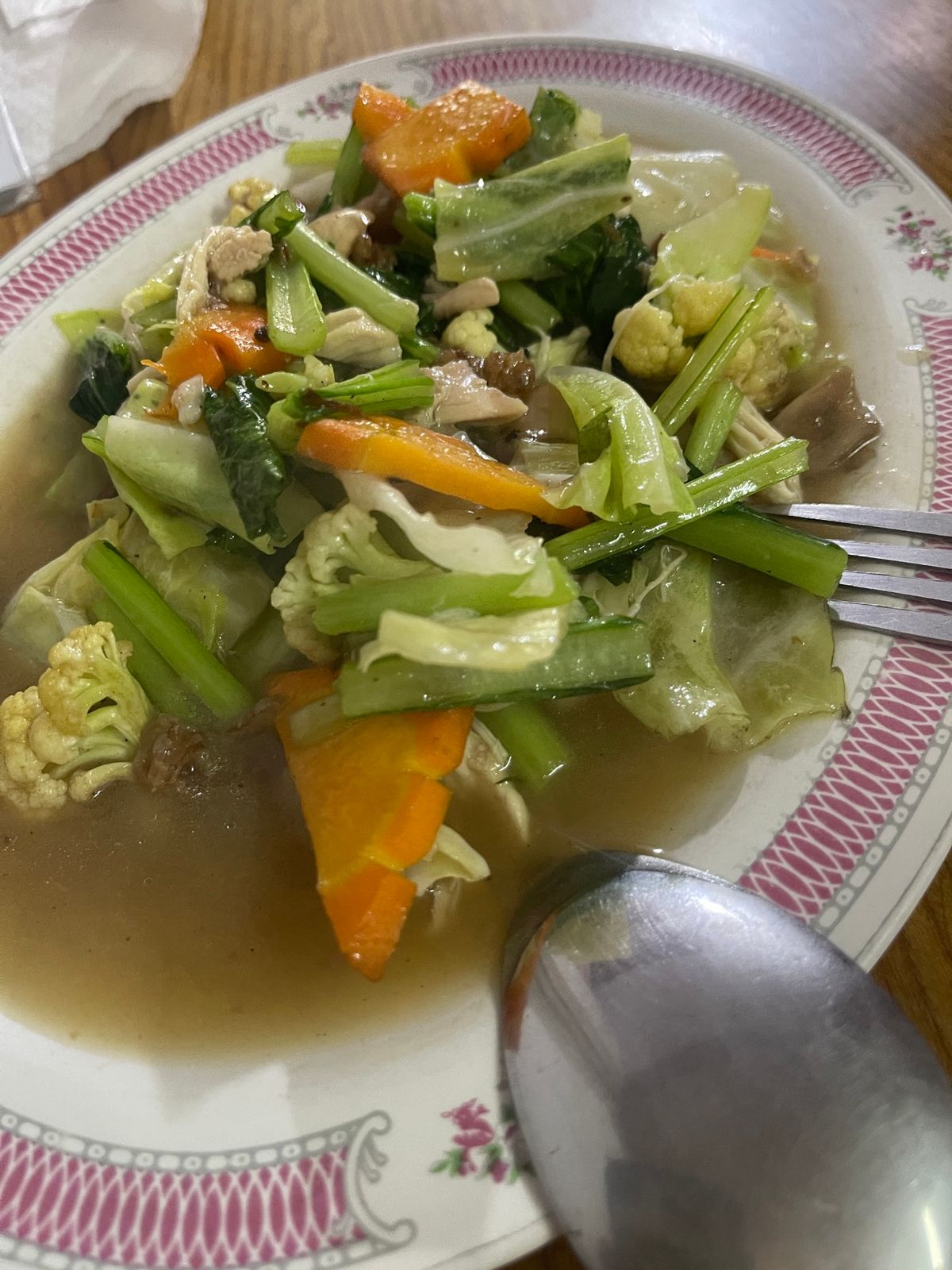 夕食は近くのワルン
何食べても美味い😋
