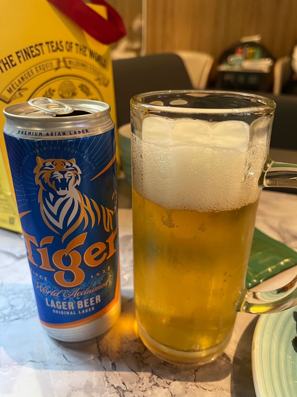 最後にラクサとタイガービール
ドジャース優勝ののち帰国