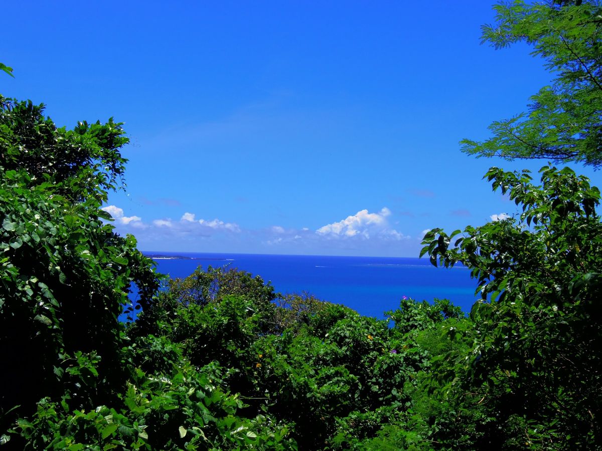 斎場御嶽からの海🌊