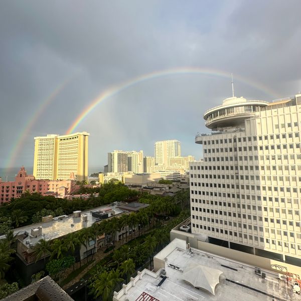 アメリカ(米国)・ハワイ「ハワイ旅行」の写真：雨季ならではの🌈虹
e bike楽しかっ...