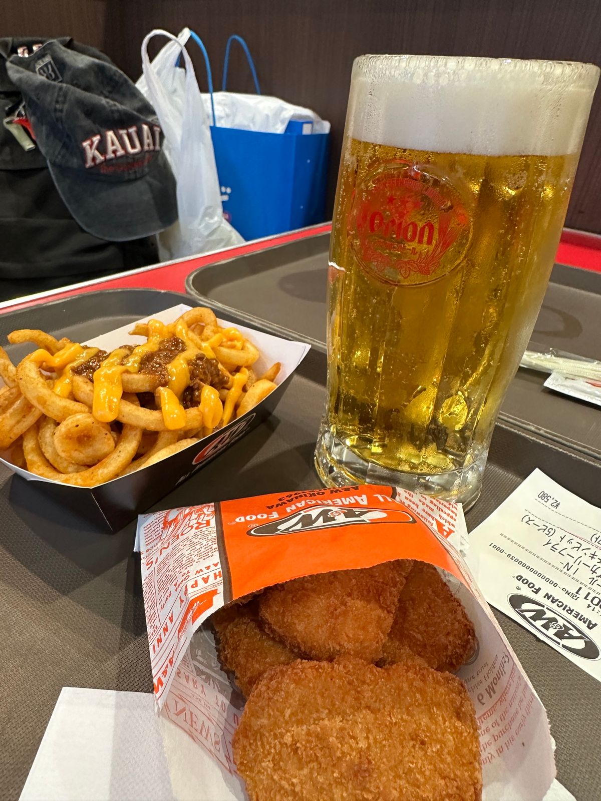 宮古の締めはA&W😃
また来たい😌