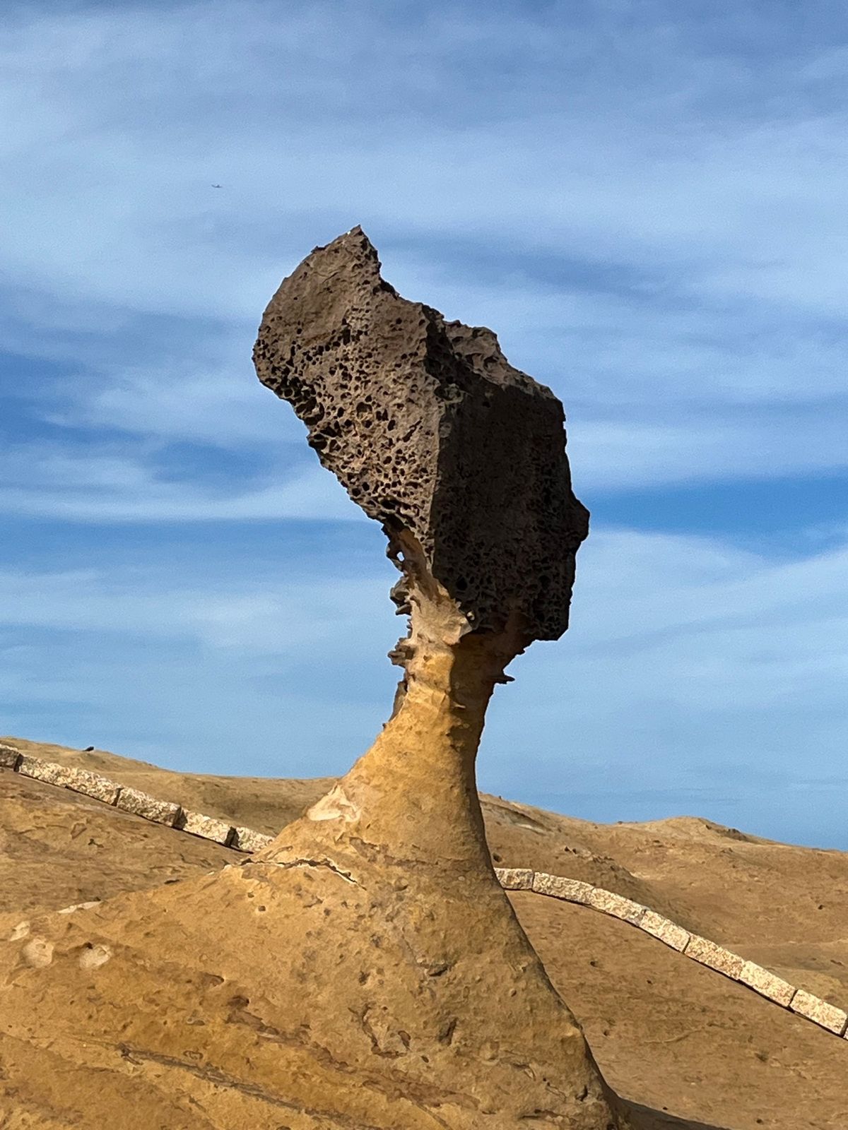 十分でランタン
野柳地質公園