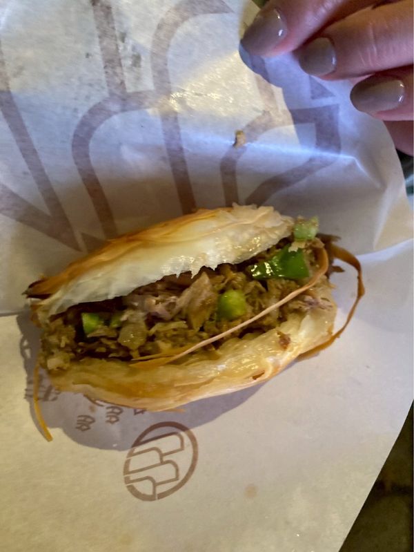 台湾・台北「台湾縦断旅」の写真：寧夏夜市は大当たり。肉夾饃、ネギ入り卵焼...