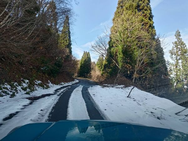 日本・兵庫県「紅葉、そして」の写真：そして、雪