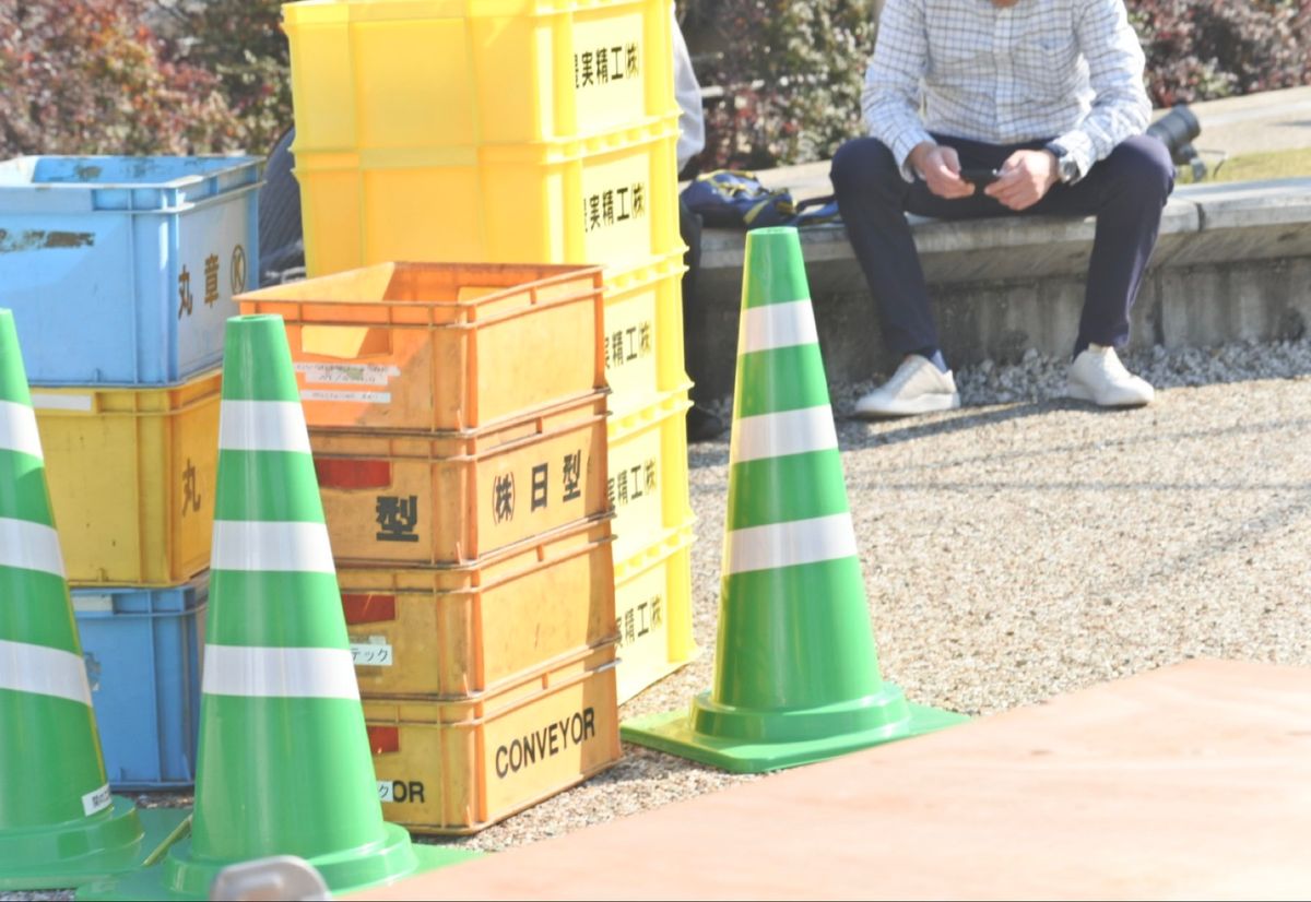 関の工場参観日