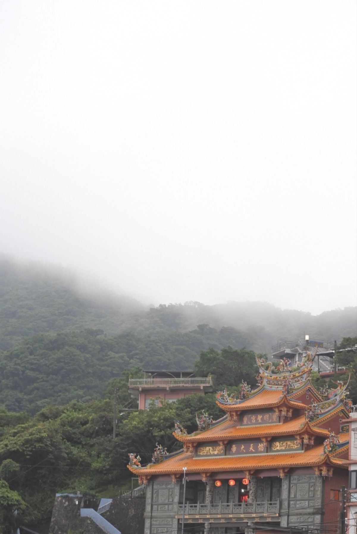 〈day1〉台北/九份老街
年間を通して雨が多いらしい